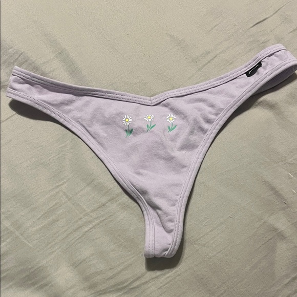 PINK Victoria's Secret Other - PINK Victoria's Secret Light Purple Panties with Daisy Design